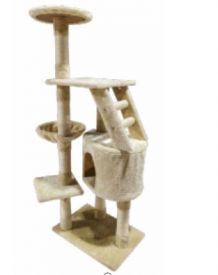 Pawise Cat Climbing Tree With Ladder & Cave